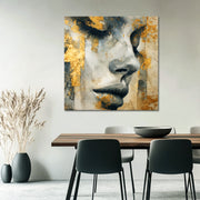 Elegante Vrouw Goud