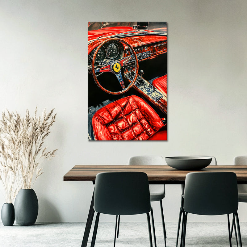 Ferrari-Interieur