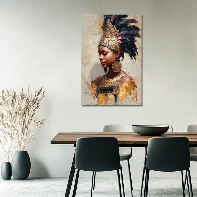 Porträt einer afrikanischen Frau I