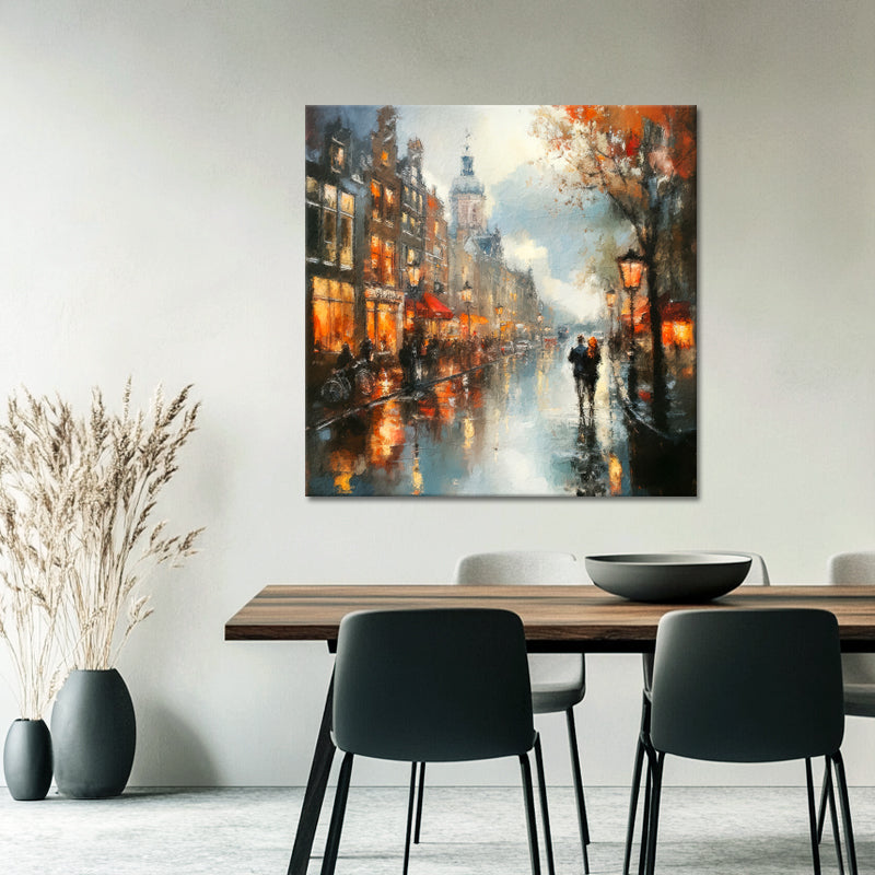 Sfeervol Amsterdamst Stadsgezicht