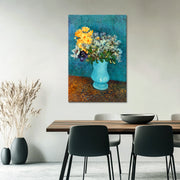 Vaas met seringen, margrieten en anemonen - Van Gogh