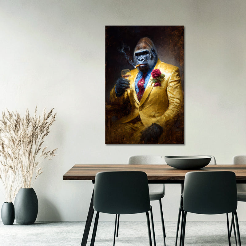 Stilvoller Gorilla