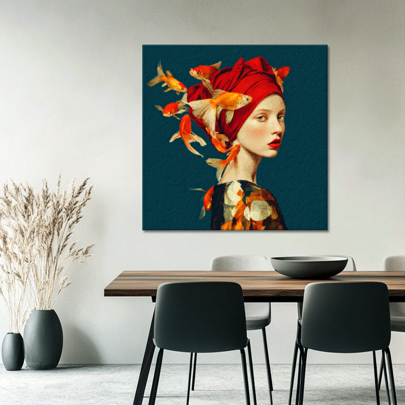 Frau - Fische