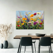 Veld vol bloemen art