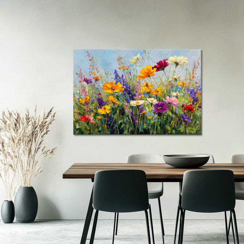 Veld vol bloemen art