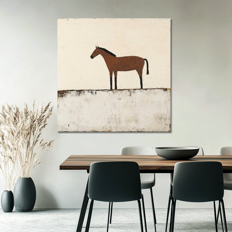 Schilderij Paard