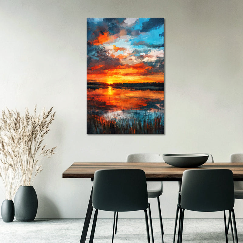 Sonnenuntergang in der Natur II
