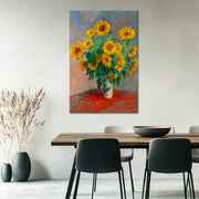 Sonnenblumenstrauß – Monet