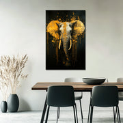 Olifant Abstract Kunstwerk