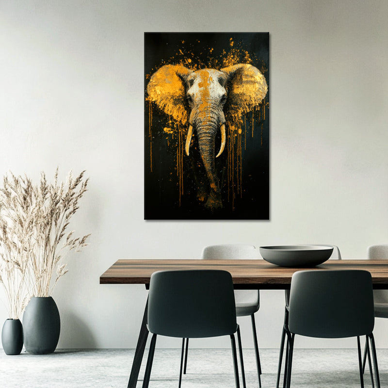 Olifant Abstract Kunstwerk