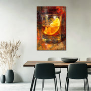 Whiskey Glas Abstract
