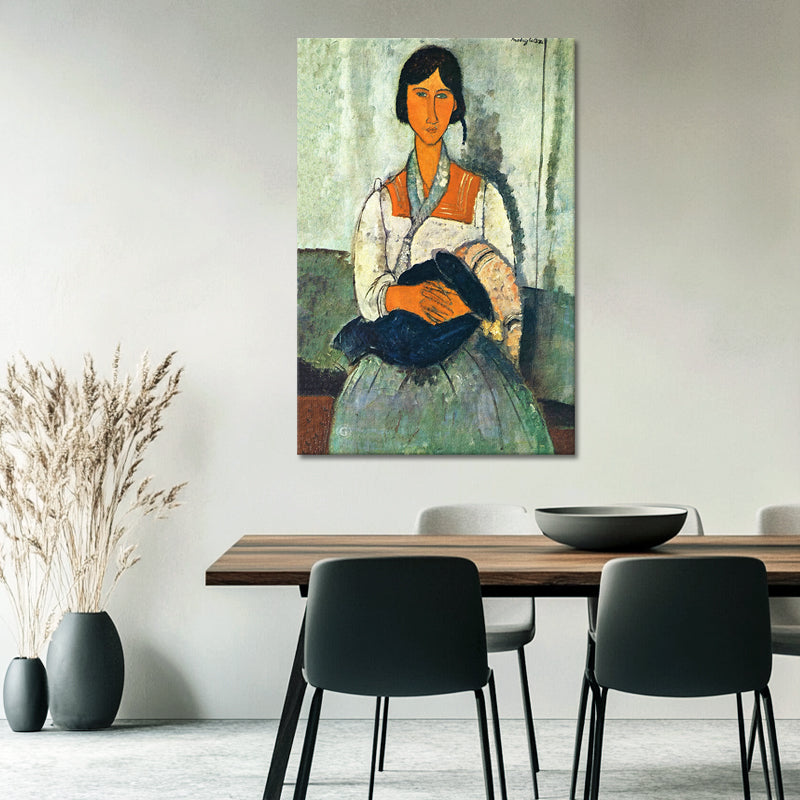 Zigeunerin mit Kind - Amedeo Modigliani
