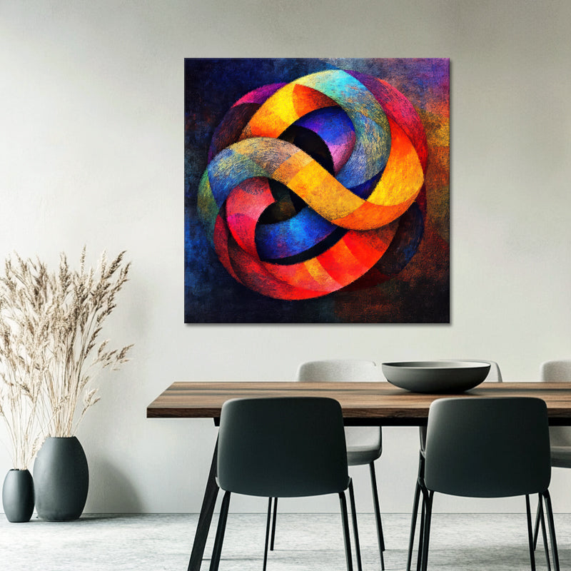 Abstracte kleurrijke vormen III