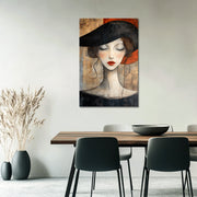 Kubistisch schilderij gezicht II