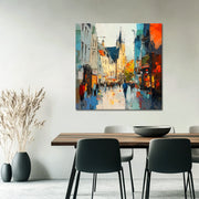 Kunstwerk Stadtansicht Maastricht