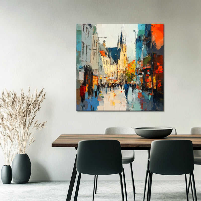 Kunstwerk Stadtansicht Maastricht