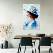 Moderne Vrouw met Hoed
