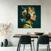 Vrouw met Koptelefoon I