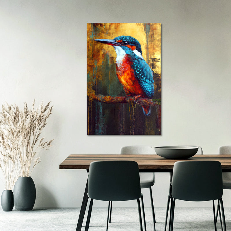 Realistischer Eisvogel