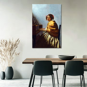 Zittende vrouw aan het virginaal - Vermeer