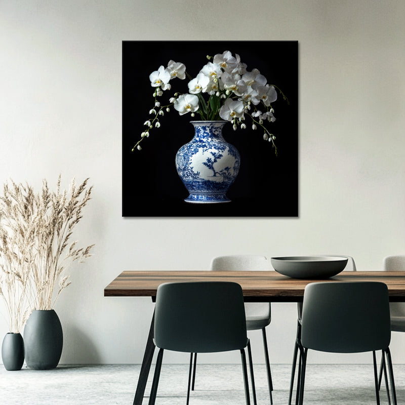 Vase mit Orchidee