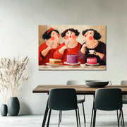 Drie Vrouwen - Dikke Dames Art