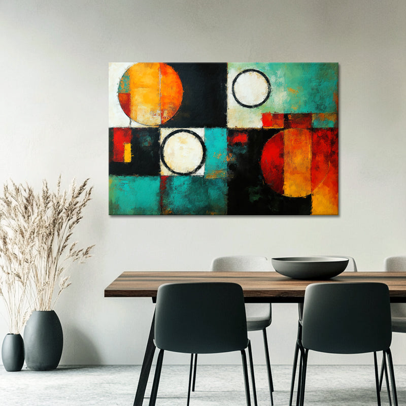 De Abstract - schilderij