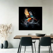 Das Eisvogel-Gemälde II
