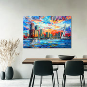 Kunstwerk von Rotterdam