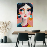 Retro vrouw portret I
