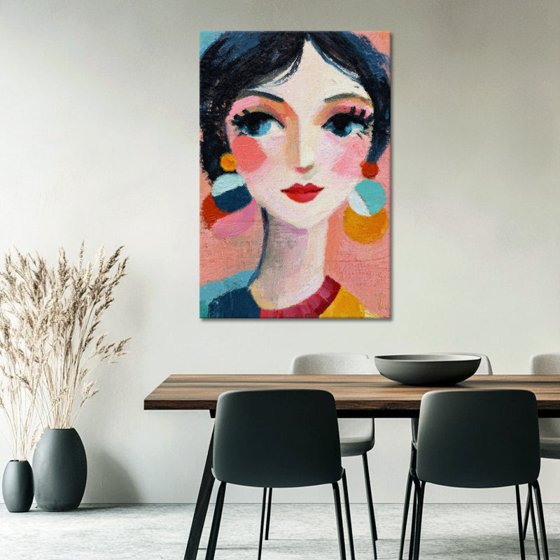 Retro vrouw portret I