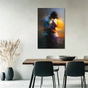 Liefde abstract schilderij