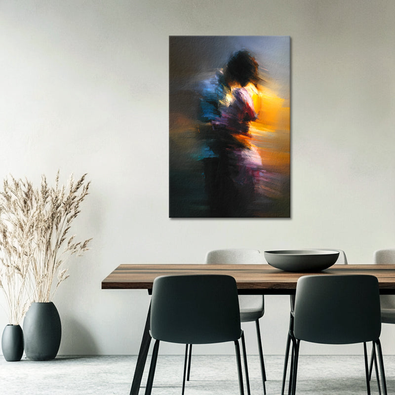 Liefde abstract schilderij