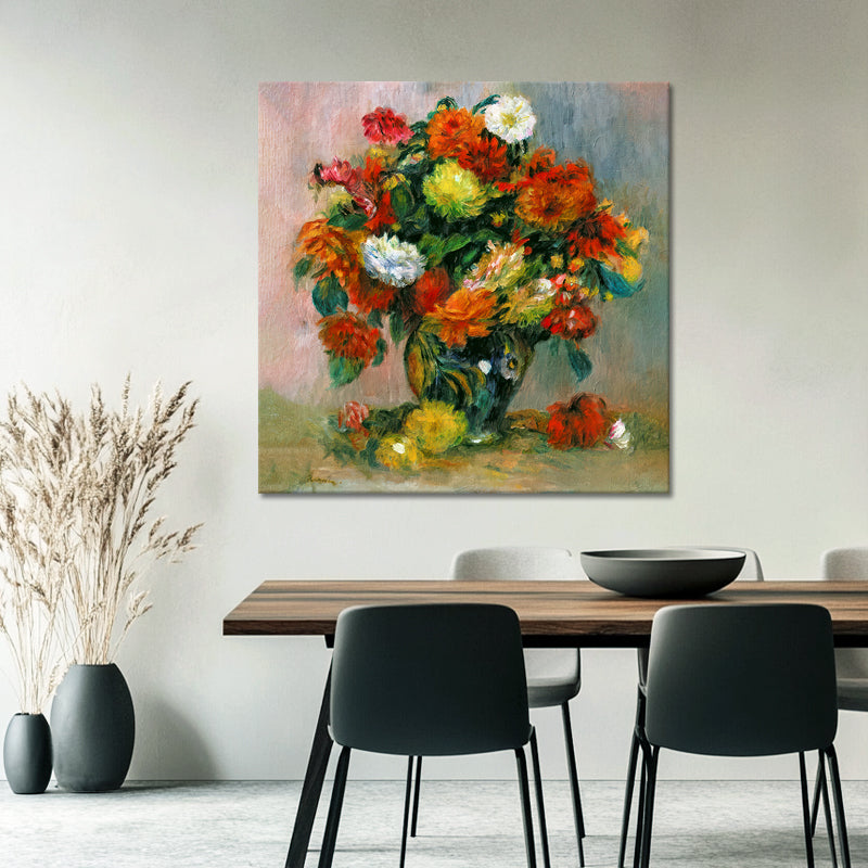 Blumen in einer Vase – Pierre-Auguste Renoir