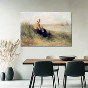 Vrouw Aan De Kust - Jozef Israels