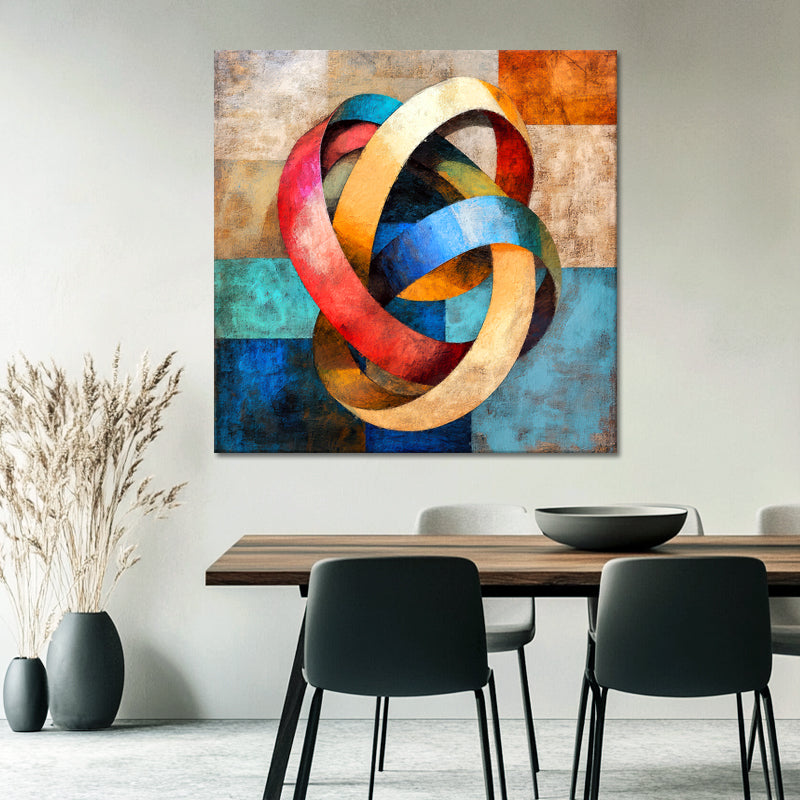 Abstracte kleurrijke vormen