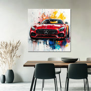 Rode Mercedes-AMG GT