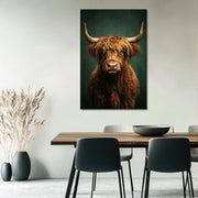 Portret Schotse hooglander