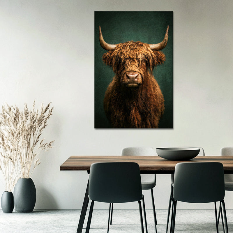 Portret Schotse hooglander