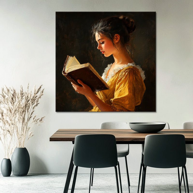 Girl Reading Book III