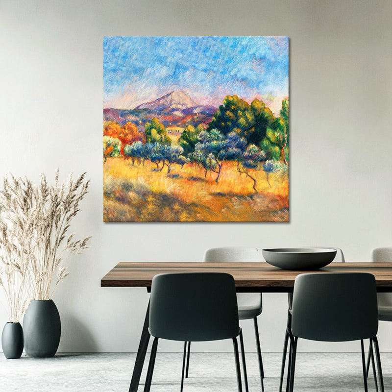 Montagne Sainte Victoire Paysage - Pierre-Auguste Renoir