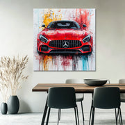 Roter Mercedes-AMG GT II