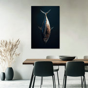 Kunstwerk eines Thunfischs