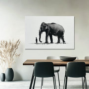 Junge mit Elefant II