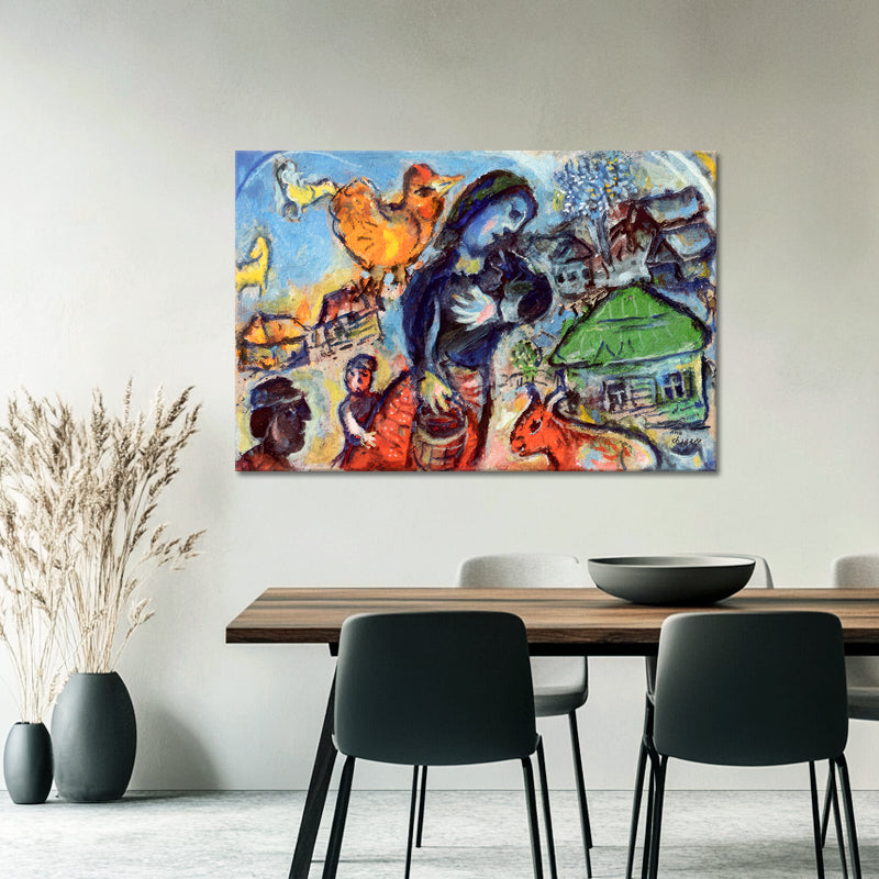 Das Dorf - Marc Chagall