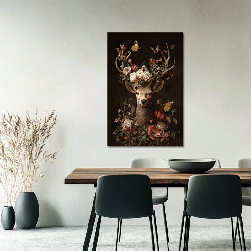 Hert met Bloemen