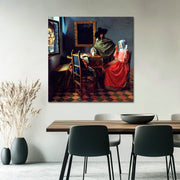 Das Weinglas - Johannes Vermeer