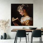 Mädchen, das ein Buch liest I