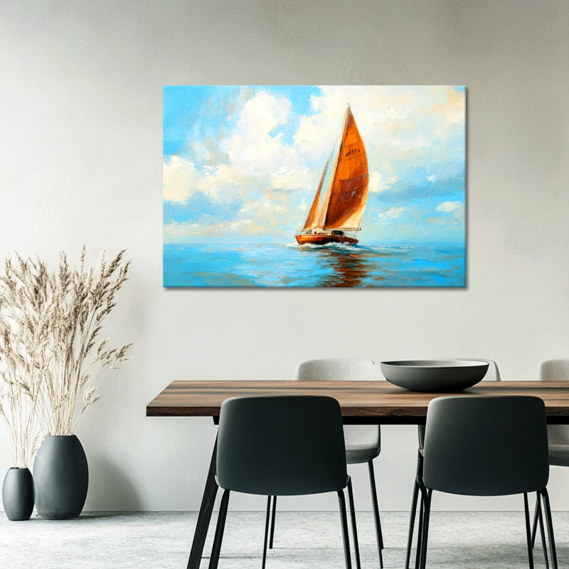 Zeilboot op Zee