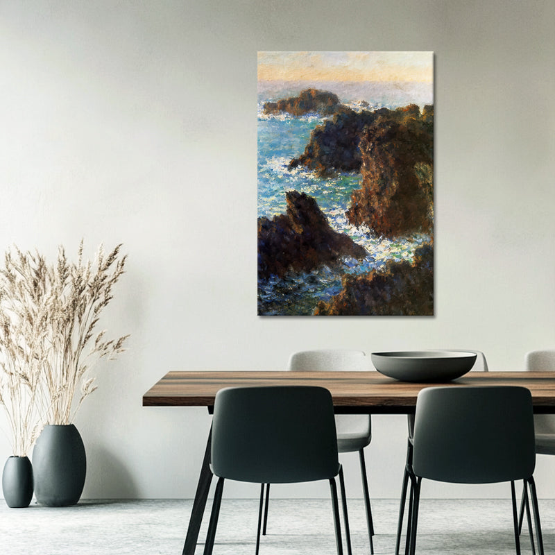 Die Felsen von Belle-Île - Monet